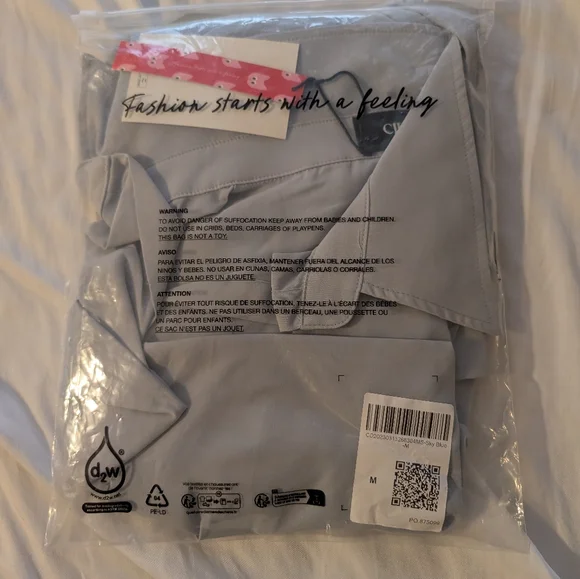 Cider Collar Wrap Shirt Dress Size Medium - Picture 4 of 4